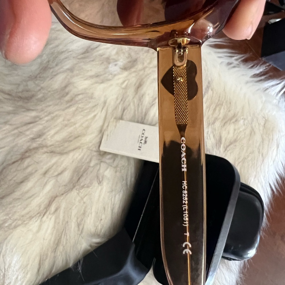 Coach Crystal Brown Sunglasses - Picture 4 of 8